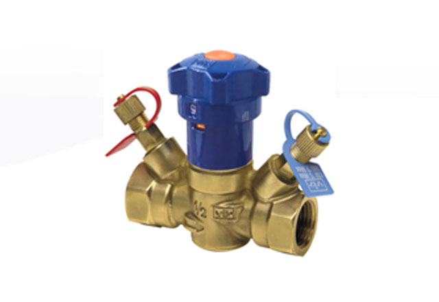 Variable orifice DZR Brass double reg. valve