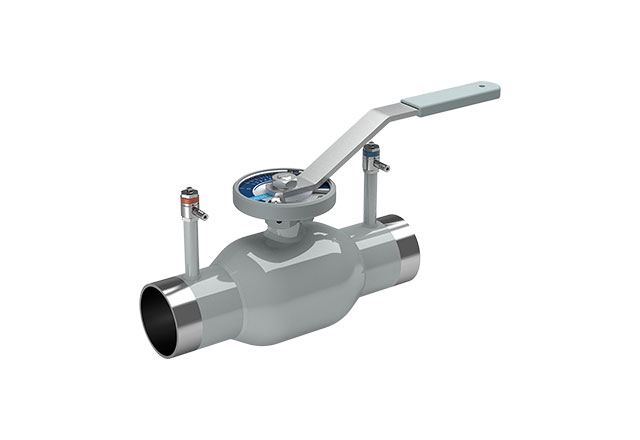 Stainless steel balancing ball valve