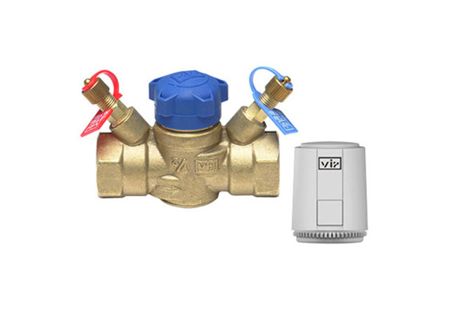 DZR brass static balancing valve