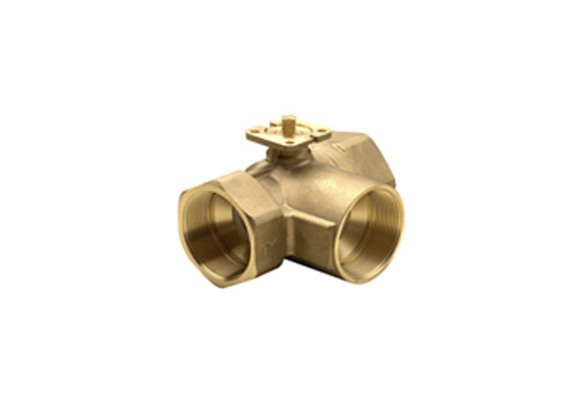 DZR brass 2-way and 3-way regulation valve