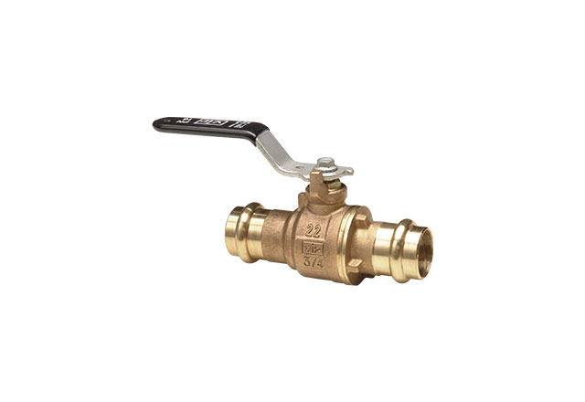 Bronze EzPress full port ball valve