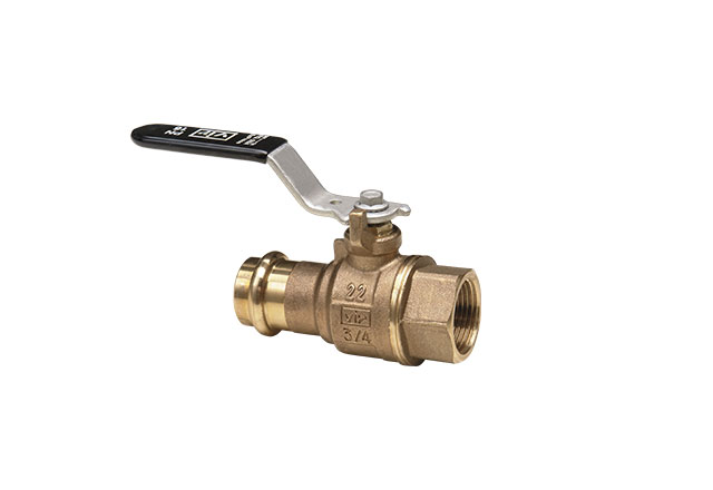 Bronze EzPress full port ball valve