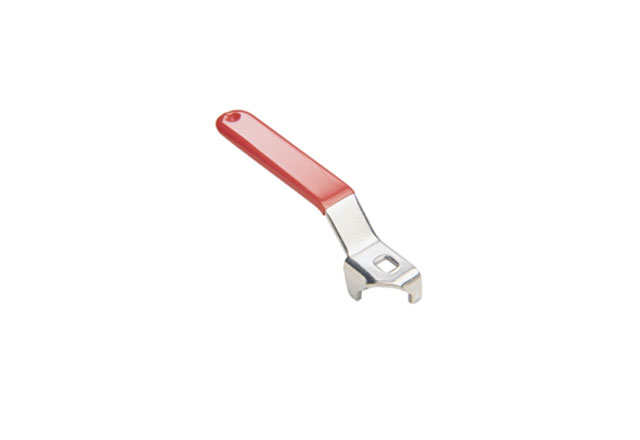Dacromet and stainless steel 90° handle