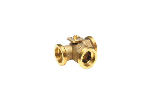 DZR brass 2-way and 3-way ON/OFF valve