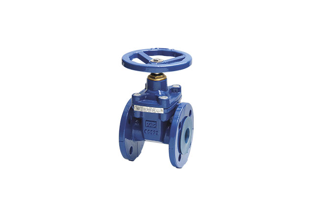 Flanged soft sealed gate valve