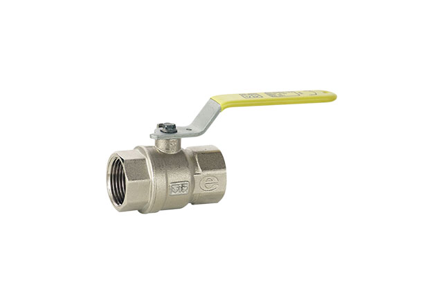 Brass ball valve for gas