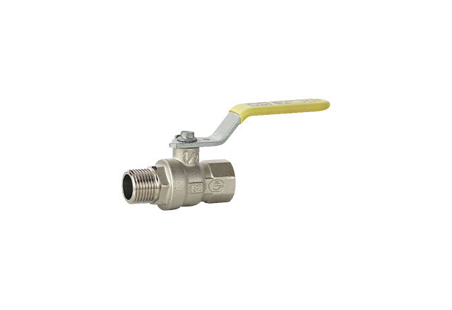 Brass ball valve for gas