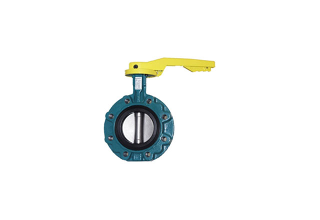 LUG type ductile iron butterfly valve for gas