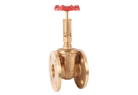 105X brass flange gate valve