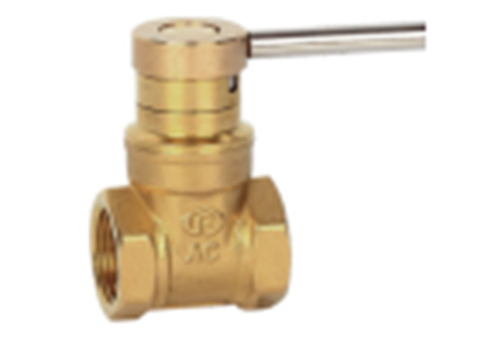 159 brass magnetic lock gate valve