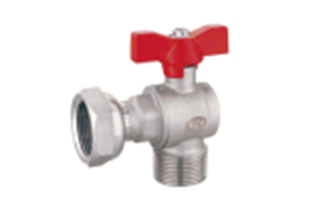 213 Brass Live Connection Right Angle Ball Valve