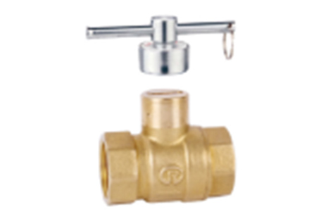 217 brass magnetic internal thread ball valve