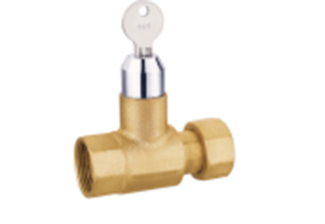 227 Brass Water Meter Ball Valve with Lock