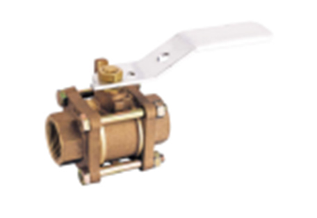 231 bronze three piece ball valve