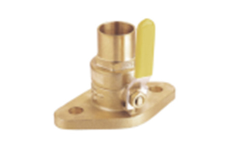 243 brass welded flange ball valve