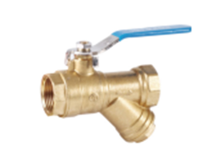 246 brass filter ball valve