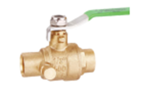 256 lead-free solder ball valve (with vent hole)
