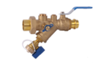 275 brass pressure type HVAC filter valve