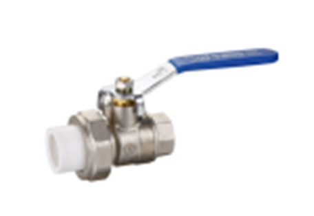 293 brass internal thread single union PP-R ball valve