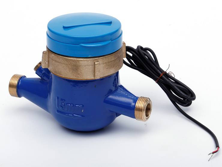 BRASS MULTI-JET ROTARY VANE WHEEL WET-DIAL TYPE COLD WATER METER LXSG-15E2 ~LXSG-50E2